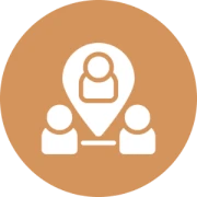 Group meeting location icon